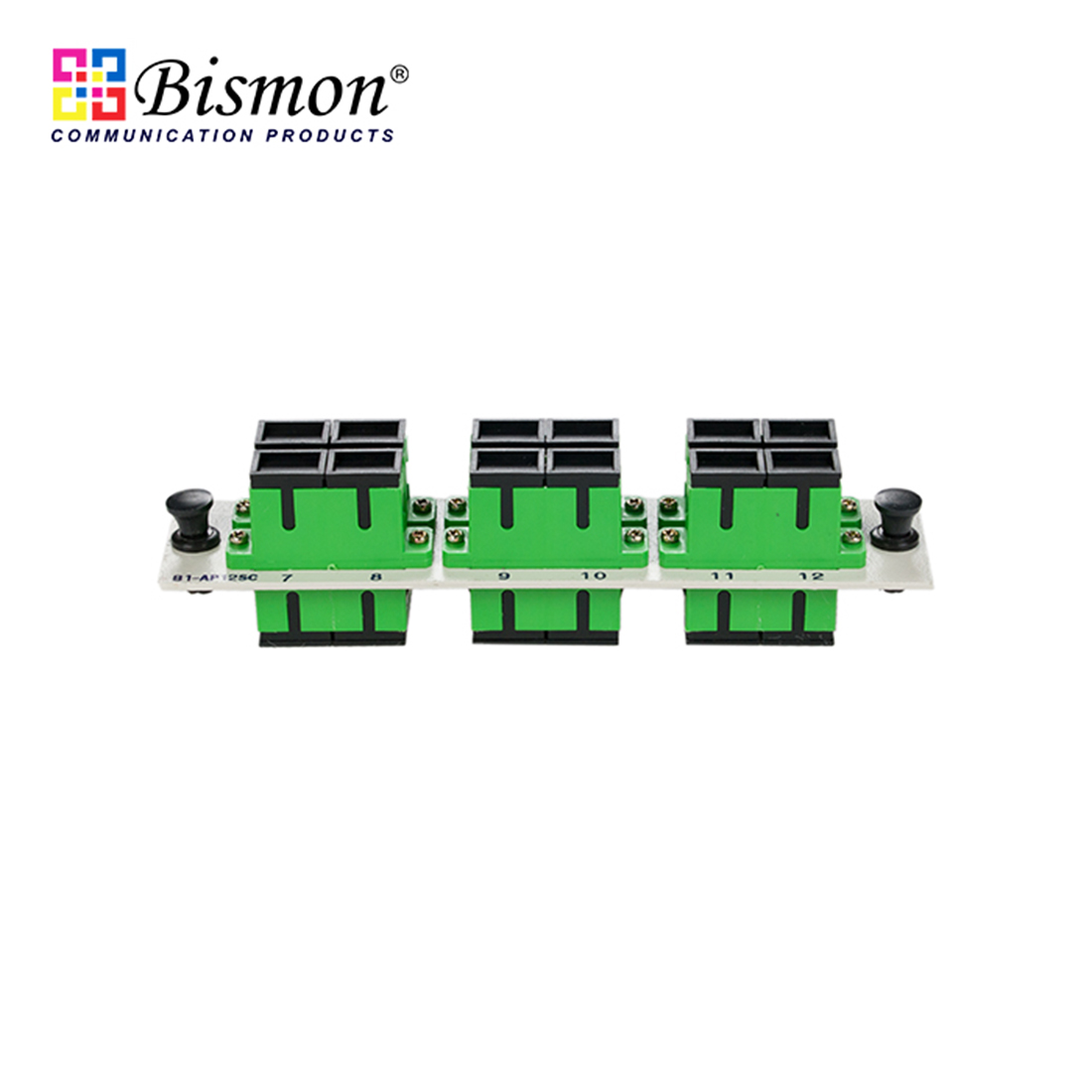 12 SC/APC Snap-in adapter Plate Single-mode Full set